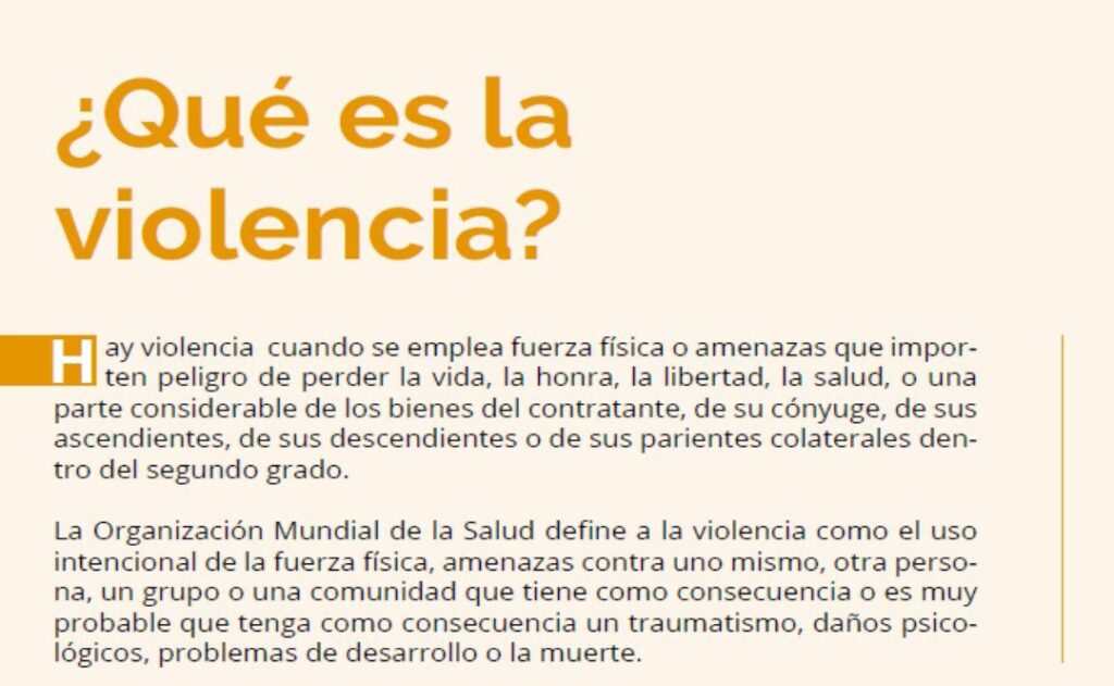 ¿que es violencia de genero?