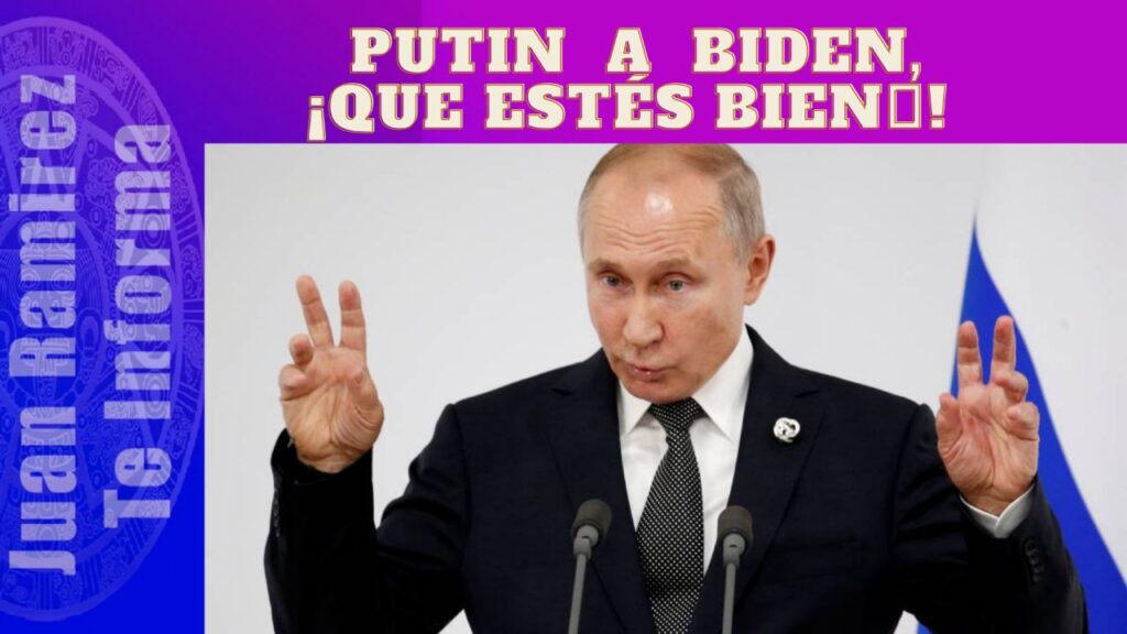 putin le responde a biden