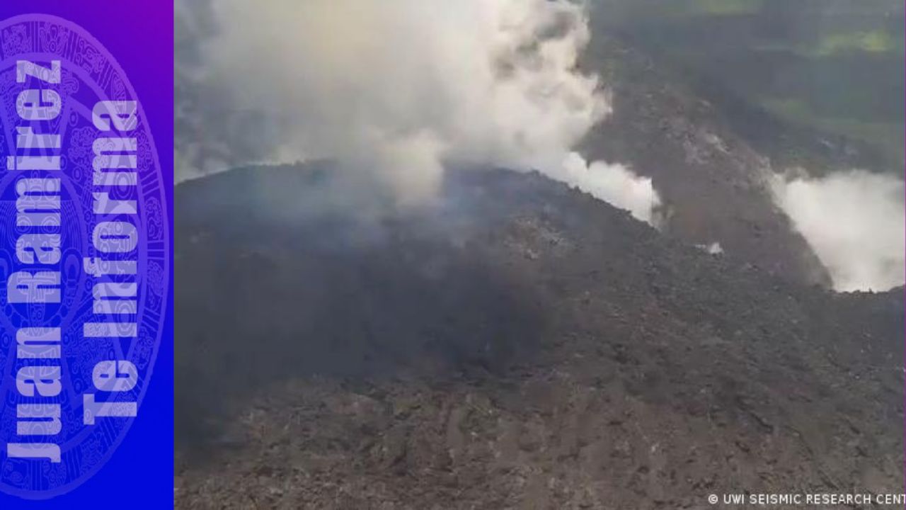 Soufriere erupción