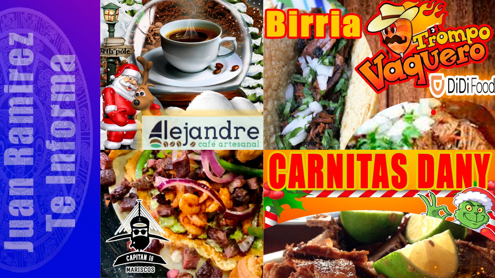 Tres lugares de comida deliciosa en Tampico,México.