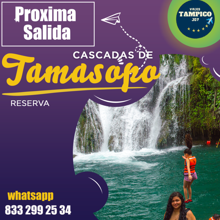 Conoce las las Cascadas de Tamsopo