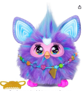 Furby Purple Peluche Electrónico Interactivo con 15 Accesorios de Moda para niños y niñas de 6 años en adelante púrpura 1