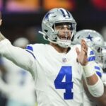 Vaqueros de Dallas pierden a Dak Prescott al menos por una semana