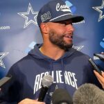 Dak Prescott de Vaqueros de Dallas afirma «No voy a ponerle un plazo»