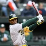 Esteury Ruiz Pide Espacio en los Dodgers con Sólidos Números