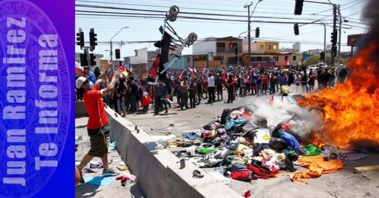 marcha en chile contra inmigrantes xeenofobia venezolanos